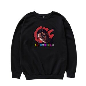 Astroworld Unisex Black Grey Pullover Hoodie