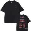 Cactus Jack Print T Shirt Streetwear